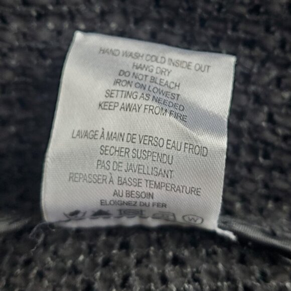 Samuel Dong Black Blouse Size M - Picture 5 of 7